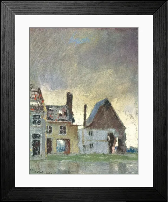 Framed Print : Loo, Sept, 1916 Framed Print : Loo, Sept, 1916