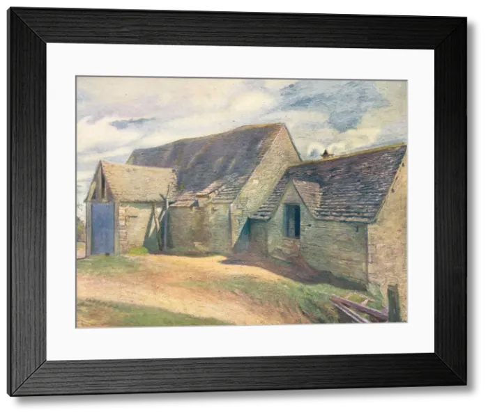 Framed Print : The Old Barn At Iles Farm Framed Print : The Old Barn At Iles Farm