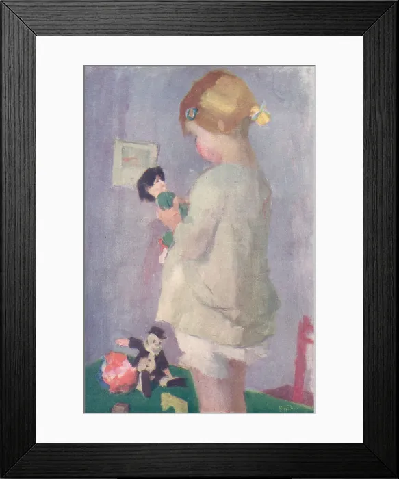 Framed Print : The First Doll Framed Print : The First Doll