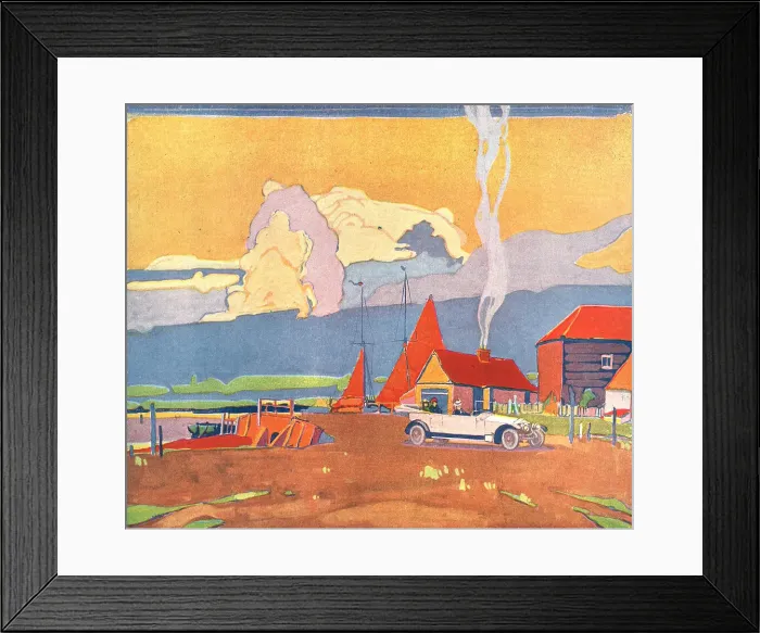 Framed Print : Bosham Bridge Framed Print : Bosham Bridge