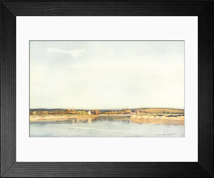 Framed Print : Marlow On The Thames Framed Print : Marlow On The Thames
