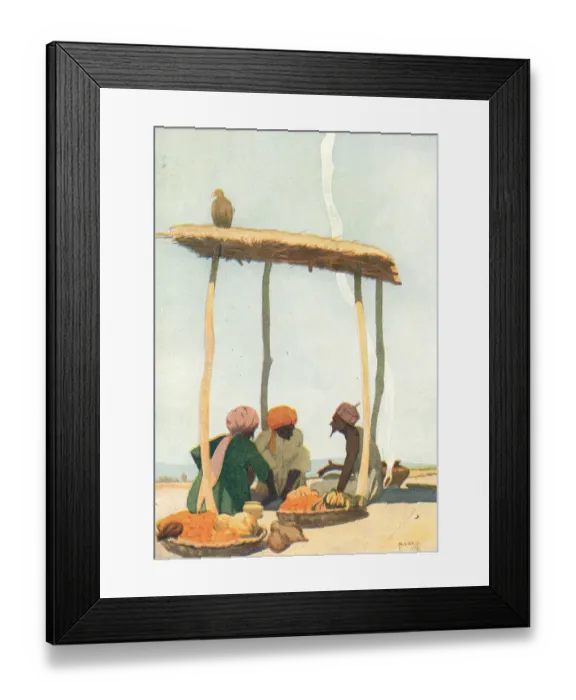 Framed Print : Fruit Sellers Framed Print : Fruit Sellers