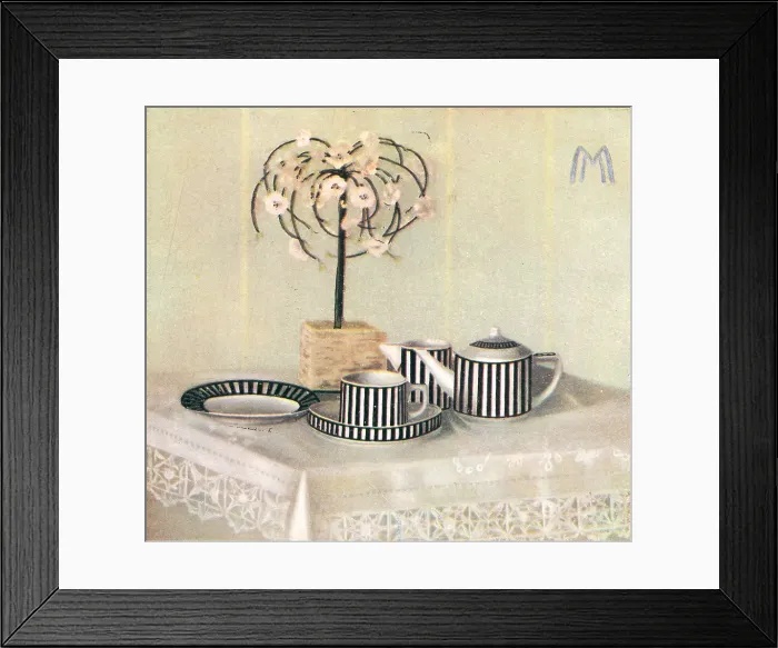 Framed Print : Black and White