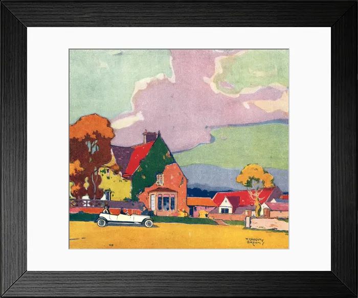 Framed Print : On The Way To Limpley Stoke Framed Print : On The Way To Limpley Stoke