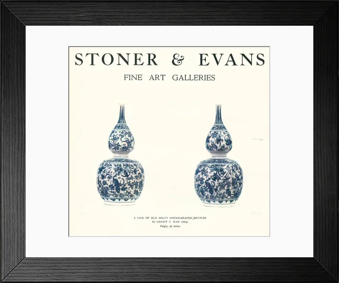 Framed Print : Stoner and Evans Advertisement Framed Print : Stoner and Evans Advertisement