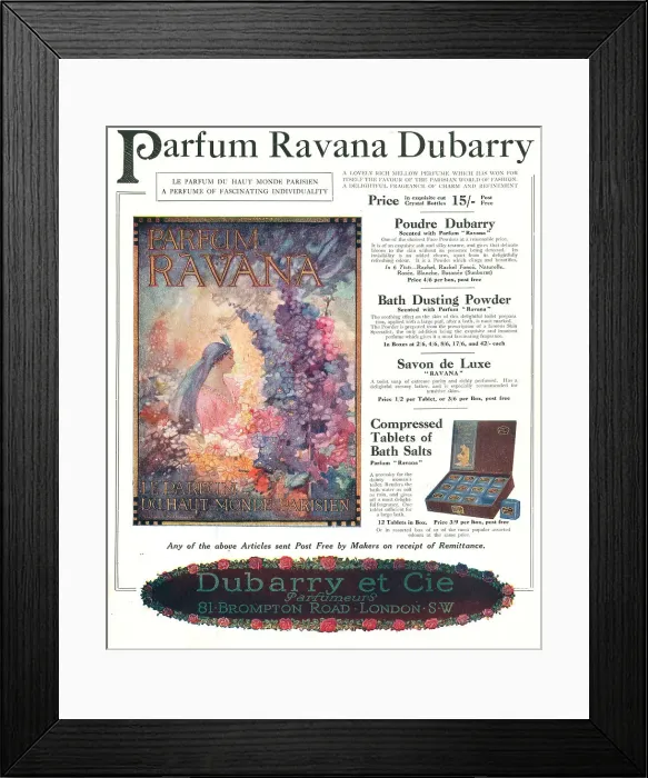 Framed Print : Dubarry et Cie Advertisement Framed Print : Dubarry et Cie Advertisement
