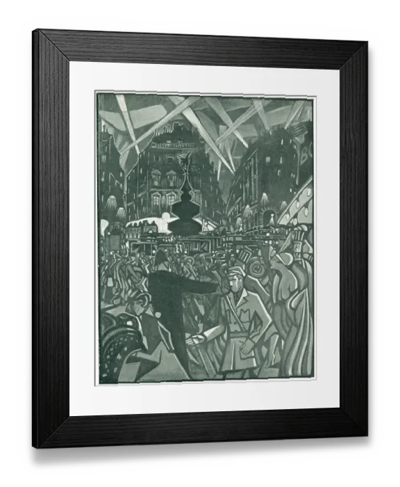 Framed Print : Piccadilly Circus Framed Print : Piccadilly Circus
