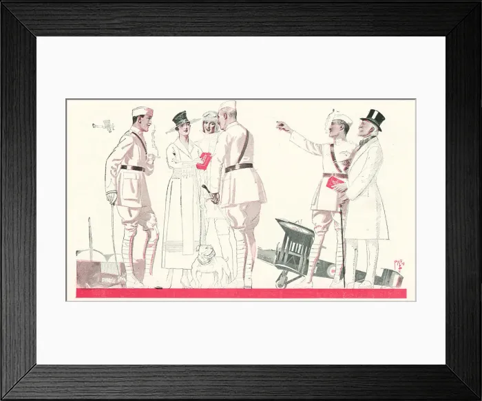 Framed Print : De Reszke American Cigarettes Miss America Arrives Framed Print : De Reszke American Cigarettes Miss America Arrives