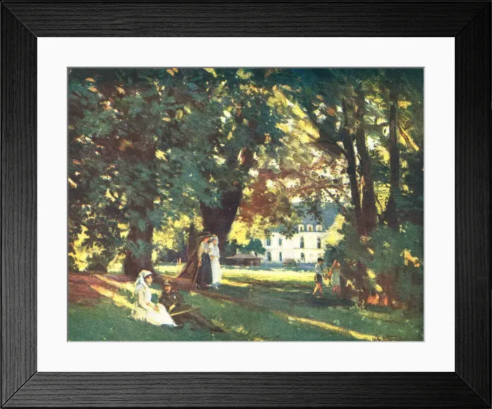 Framed Print : English Hospital At Arc En Barrois Framed Print : English Hospital At Arc En Barrois