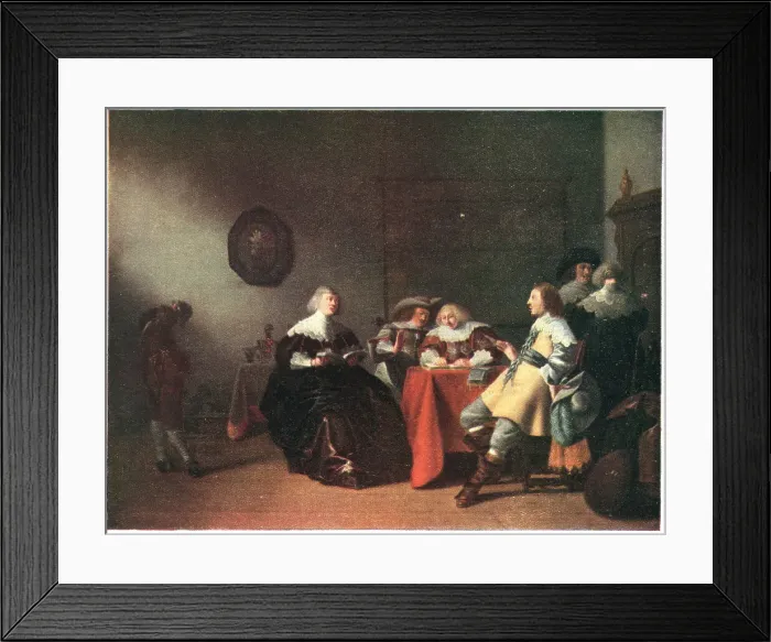 Framed Print : Interior Conversation Framed Print : Interior Conversation