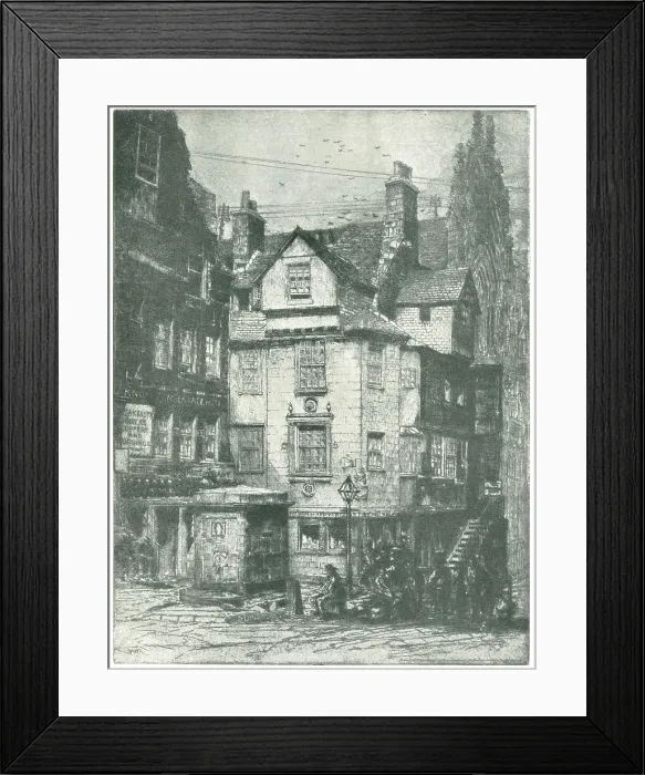 Framed Print : John Knox's House Framed Print : John Knox's House
