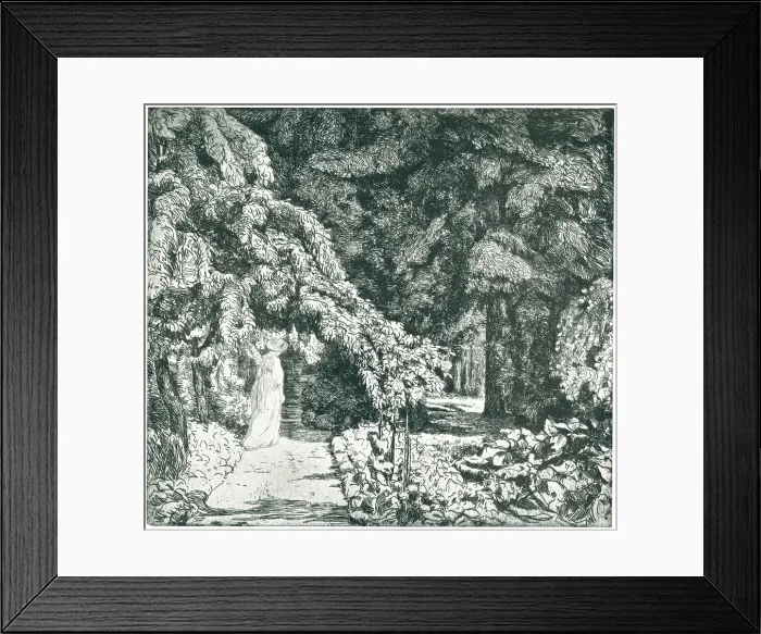 Framed Print : Garden In May Framed Print : Garden In May