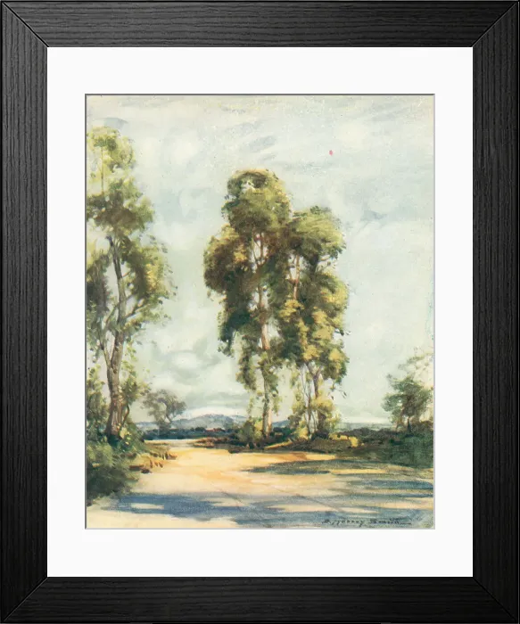 Framed Print : A Buckinghamshire Roadway Framed Print : A Buckinghamshire Roadway