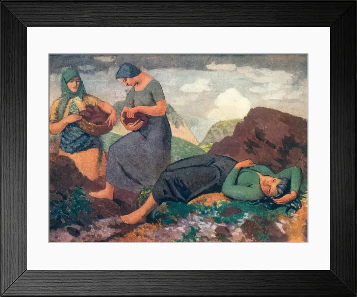 Framed Print : Stacking Turf Framed Print : Stacking Turf