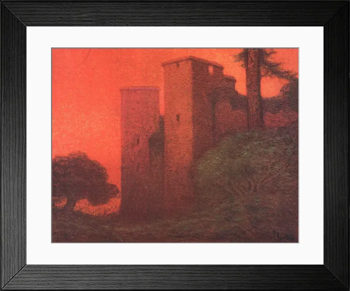 Framed Print : Red Towers Framed Print : Red Towers