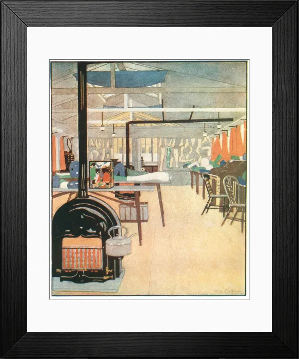 Framed Print : The Plastic Department Of The S. R. A Framed Print : The Plastic Department Of The S. R. A