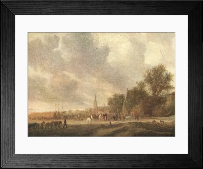 Framed Print : The Horse Fair Framed Print : The Horse Fair