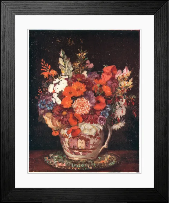 Framed Print : Still Life Flowers Framed Print : Still Life Flowers
