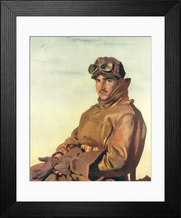 Framed Print : A British Airman Framed Print : A British Airman