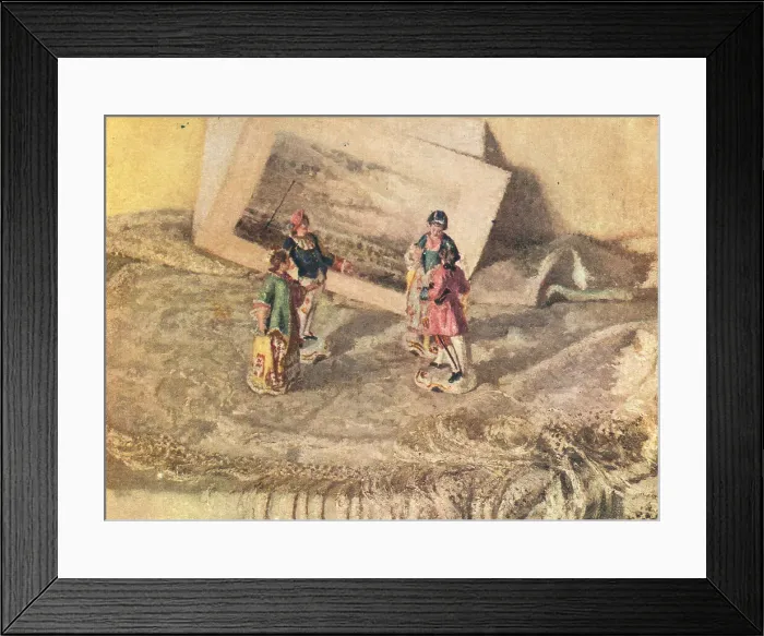 Framed Print : Heirlooms. A still life painting of some heirlooms Framed Print : Heirlooms. A still life painting of some heirlooms