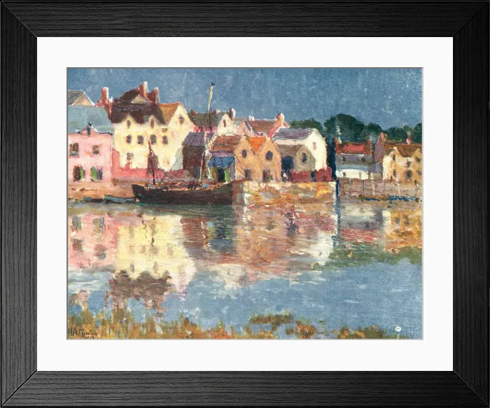 Framed Print : Topsham On The Exe Framed Print : Topsham On The Exe