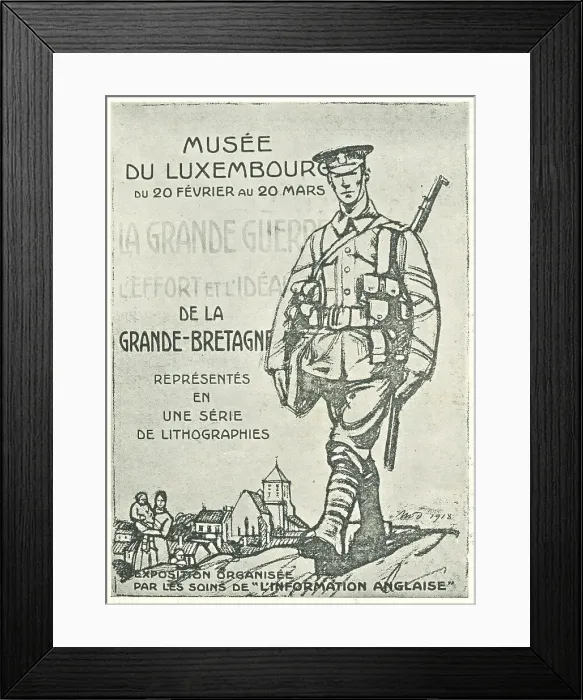 Framed Print : Lithograph Museum Poster Framed Print : Lithograph Museum Poster