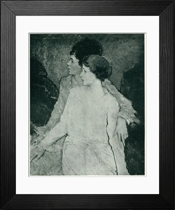 Framed Print : The Two Sisters Framed Print : The Two Sisters