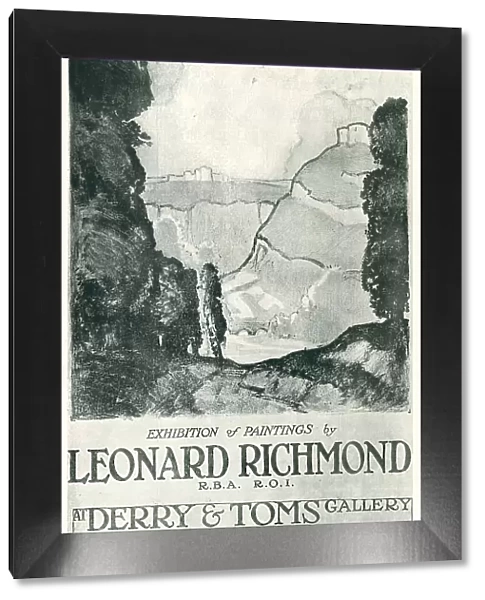 Leonard Richmond Exhibition Advertisement