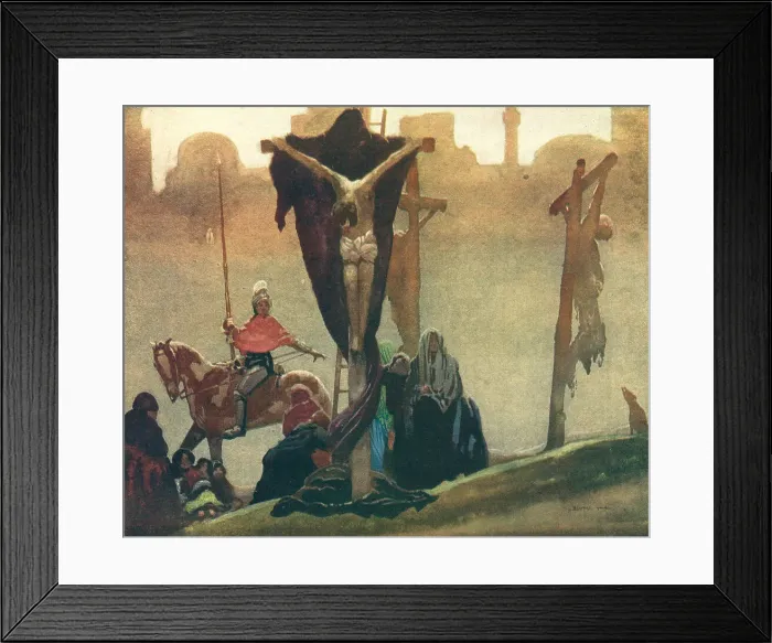 Framed Print : The Crucifixion Framed Print : The Crucifixion
