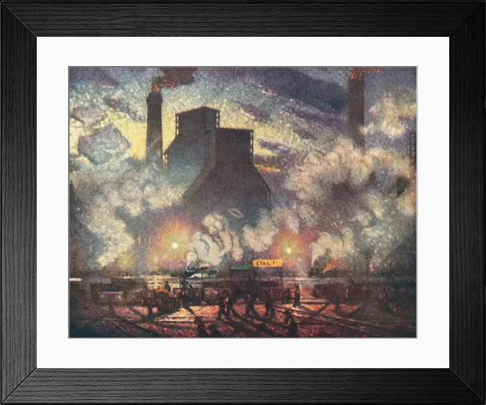 Framed Print : The Power Station Framed Print : The Power Station