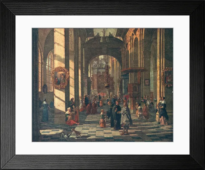 Framed Print : Church Interior Framed Print : Church Interior