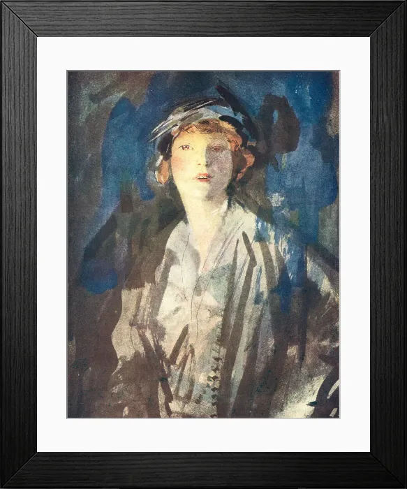 Framed Print : Portrait of a Woman Framed Print : Portrait of a Woman