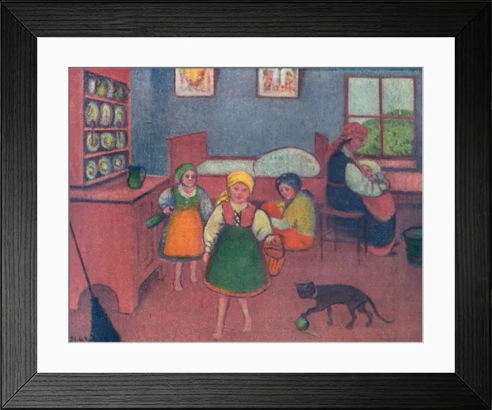 Framed Print : Cottage Interior, Poland Framed Print : Cottage Interior, Poland