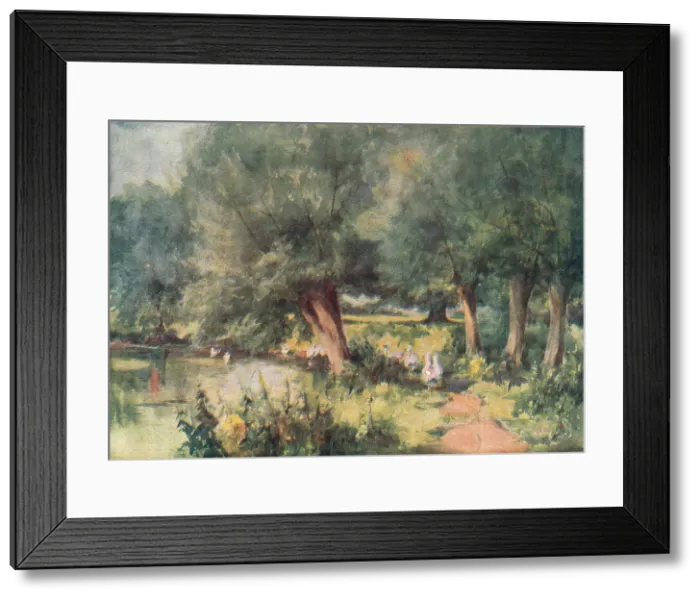 Framed Print : The Duck Pond Framed Print : The Duck Pond