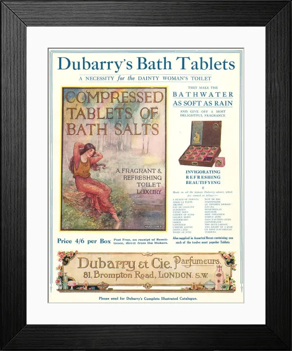 Framed Print : Dubarry et Cie Advertisement Framed Print : Dubarry et Cie Advertisement