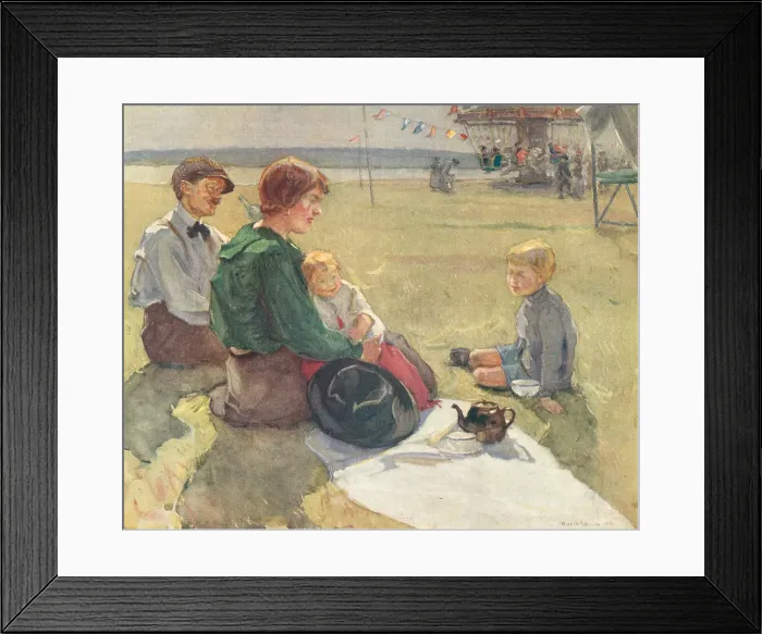 Framed Print : A Days Outing Framed Print : A Days Outing