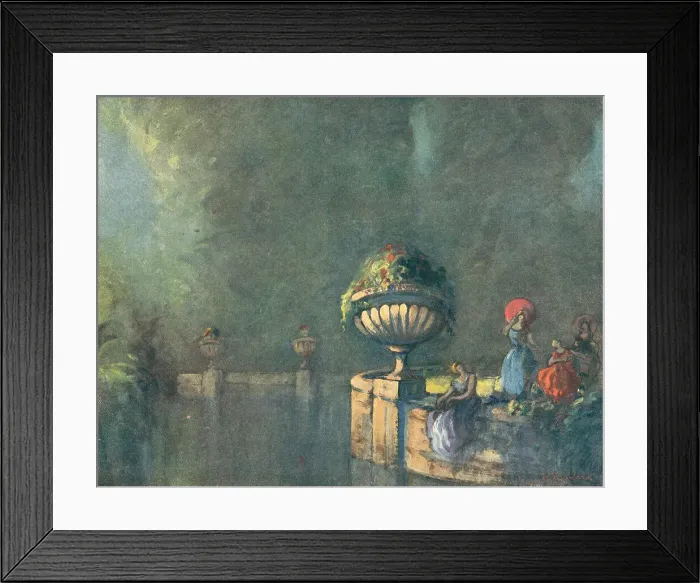 Framed Print : A Jolly Noonday