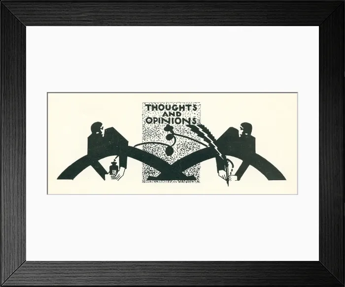 Framed Print : Colour Magazine Thoughts And Opinions Framed Print : Colour Magazine Thoughts And Opinions