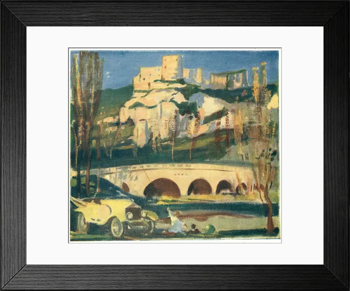 Framed Print : Rolls Royce Advertisement