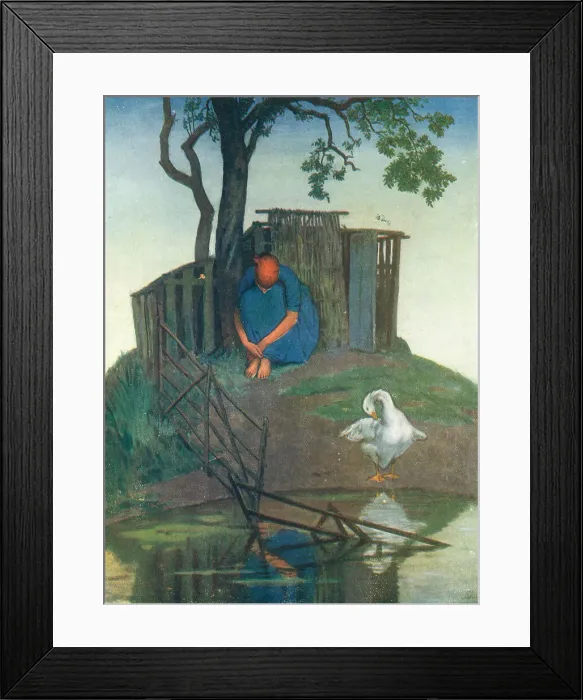 Framed Print : The Duck Pond Framed Print : The Duck Pond