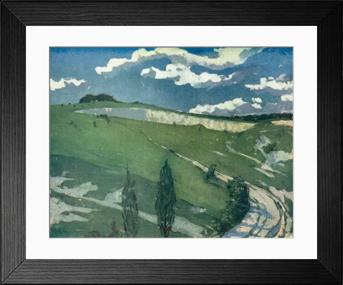 Framed Print : Burton Downs Framed Print : Burton Downs