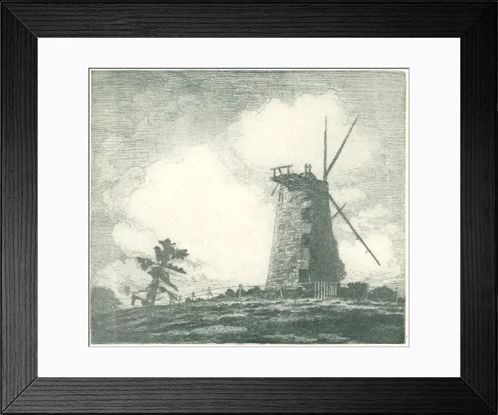 Framed Print : The Old Mill, Mt. St. Gilead, N. S. W Framed Print : The Old Mill, Mt. St. Gilead, N. S. W