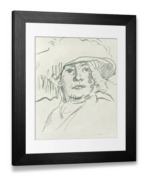Framed Print : Portrait Of A Man Framed Print : Portrait Of A Man