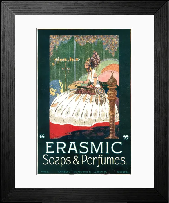 Framed Print : Erasmic Advertisement Framed Print : Erasmic Advertisement
