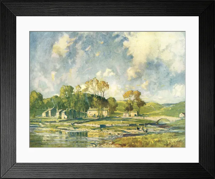 Framed Print : The Becks Of Beckermonds Framed Print : The Becks Of Beckermonds