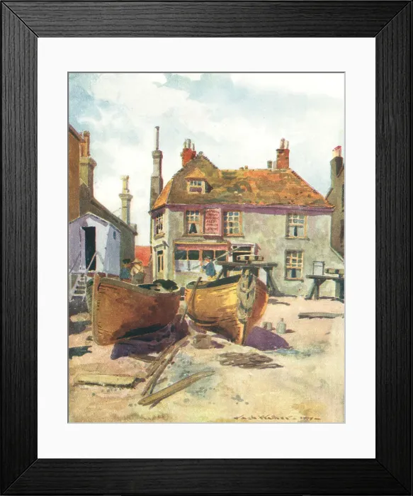 Framed Print : The Old Yarmouth Packet, Deal Framed Print : The Old Yarmouth Packet, Deal