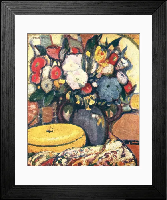 Framed Print : Still Life Flowers Framed Print : Still Life Flowers