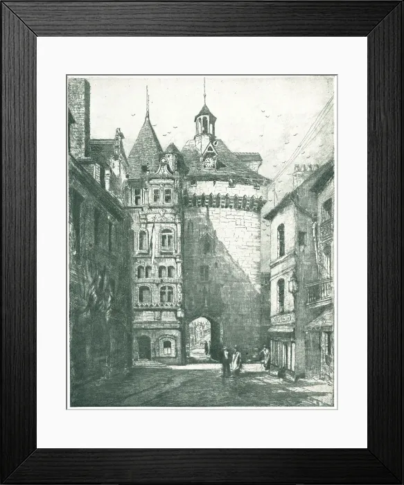 Framed Print : Hotel De Ville, Loches Framed Print : Hotel De Ville, Loches