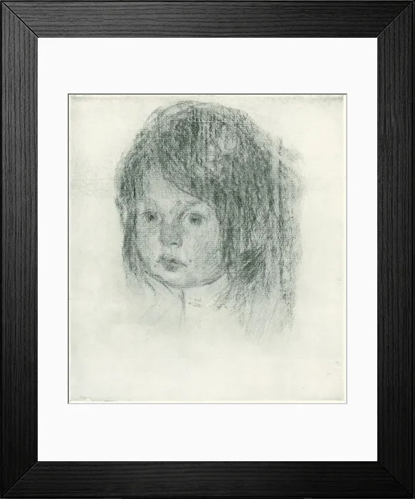 Framed Print : Head of a Child Framed Print : Head of a Child