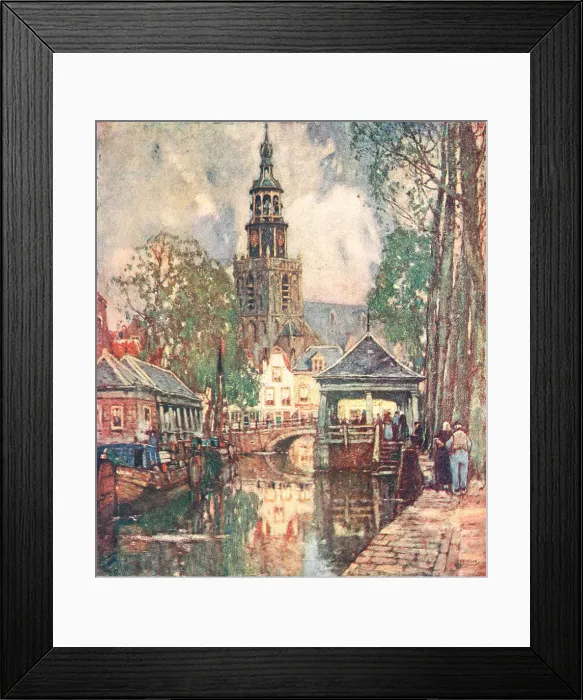 Framed Print : Le Marche Aux Poissons Framed Print : Le Marche Aux Poissons